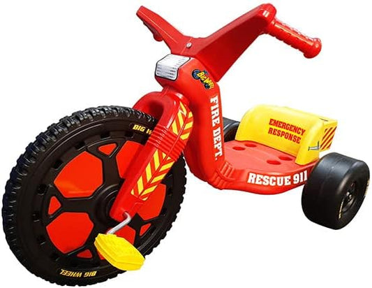 The Original Big Wheel 16 Inch Tricycle - Big Wheel for Kids 3-8 Boys Girls Outdoor Kids Toys Drift Trike with Spin Out Hand Brake