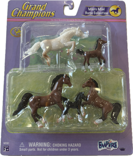Grand Champion Micro Mini Horse Premium Collection - Collectible Toy Horses
