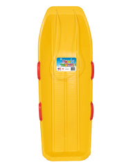 Snow Works 47" Toboggan Lifetime Sled: Durable High-Density Plastic Sleds for Adults, Kids, and Teens 2 Person Snow Sleds for Kids and Adults W/Handles and Pull Rope