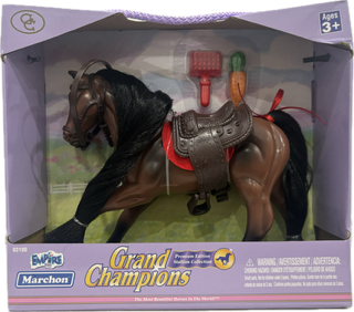Grand Champion Medium Horse with Accessories - Toy Horse Figure