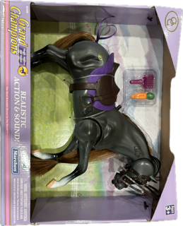 Grand Champion Motion & Sound Horse Playset - Interactive Toy Horse