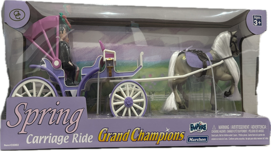 Grand Champion Horse, Doll & Carriage Playset - Spring - Deluxe Equestrian Set