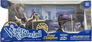 Grand Champion Horse, Doll & Carriage Playset - Winter - Deluxe Equestrian Set