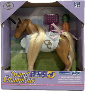 Grand Champion Mini Horse with Accessories - Toy Horse Playset