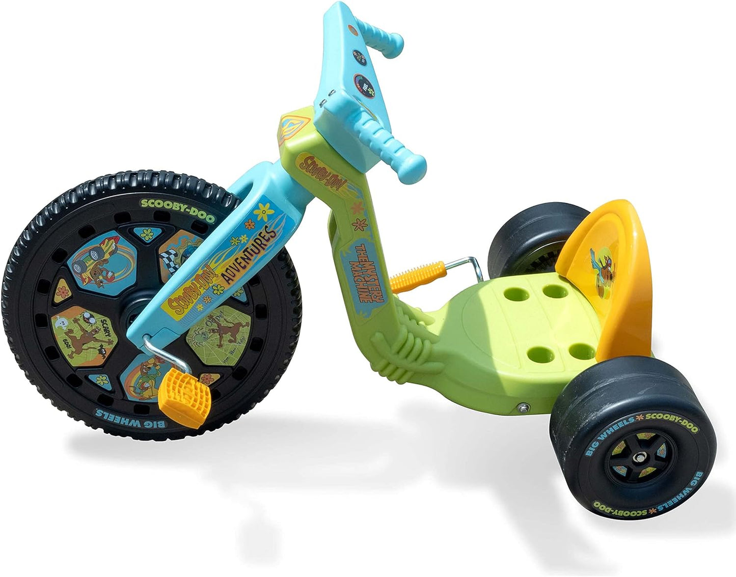 The Original Big Wheel 16 Inch Tricycle - Big Wheel for Kids 3-8 Boys Girls Outdoor Kids Toys Drift Trike with Spin Out Hand Brake