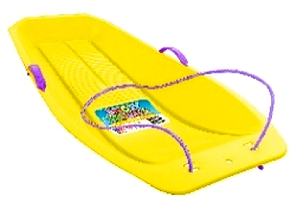 Snow Works Targa sled in Yellow